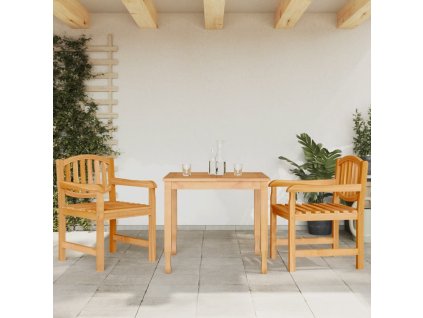 vidaXL Záhradné stoličky 2 ks 58x59x88 cm tíkové masívne drevo