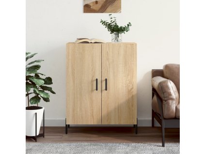 vidaXL Komoda dub sonoma 69,5x34x90 cm kompozitné drevo