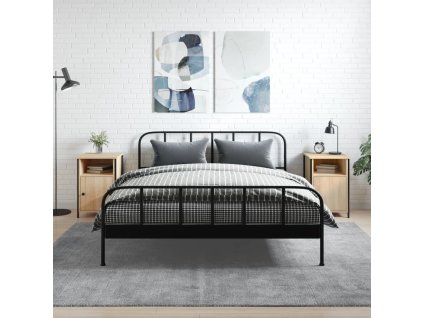 vidaXL Nočné stolíky 2 ks dub sonoma 40x42x60 cm kompozitné drevo