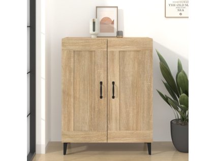 vidaXL Komoda vo farbe dubu sonoma 69,5x34x90 cm spracované drevo