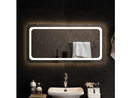 vidaXL LED kúpeľňové zrkadlo 100x50 cm