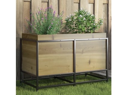 vidaXL Záhradný kvetináč 80x40x50 cm impregnovaná borovica