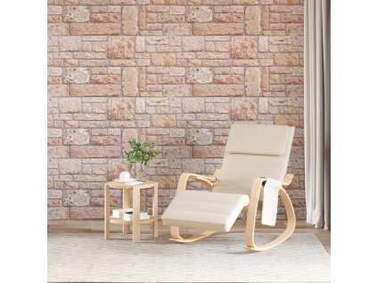 vidaXL 3D nástenné panely 10 ks hnedé 100x50 cm EPS