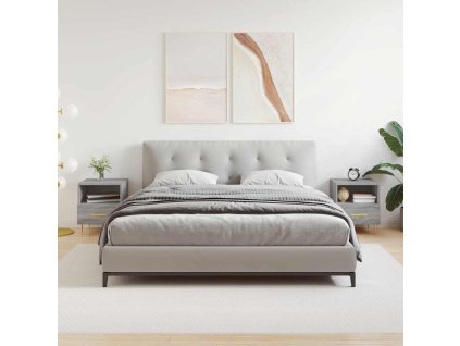 vidaXL Nočné stolíky 2 ks sivé sonoma 40x35x47,5 cm kompozitné drevo