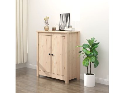 vidaXL Komoda 70x35x80 cm borovicový masív