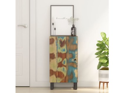 vidaXL Komoda s dvierkami 40x31x75 cm masívne recyklované drevo