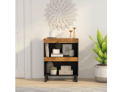 vidaXL Bočná skrinka 60x33x75 cm masívne mangovníkové drevo