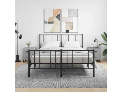 vidaXL Nočné stolíky 2 ks betónovo sivé 40x35x47,5 cm kompozitné drevo