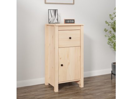 vidaXL Komoda 40x35x80 cm borovicový masív