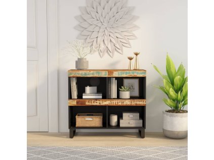 vidaXL Bočná skrinka 85x33x75 cm masívne recyklované drevo