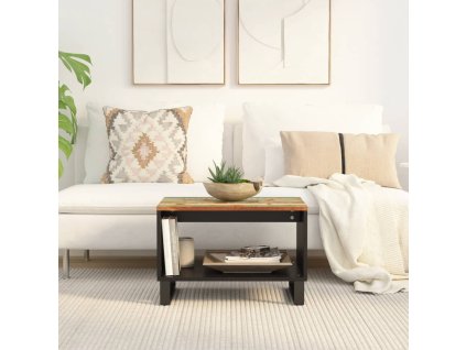 vidaXL Konferenčný stolík 60x50x40 cm masívne recyklované drevo