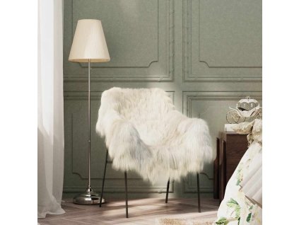 vidaXL Ovčia koža krémová (60-70)x(90-100) cm