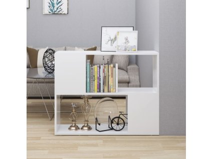 vidaXL TV skrinka, biela 80x24x63 cm, kompozitné drevo