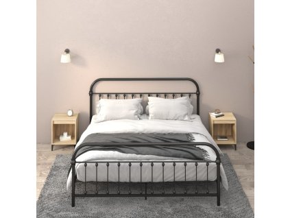 vidaXL Nočné stolíky 2 ks dub sonoma 40x35x50 cm