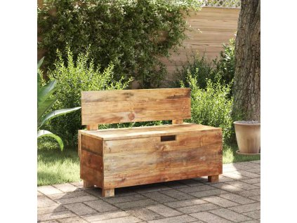 vidaXL Lavička, mahagónový masív, 86x40x60 cm