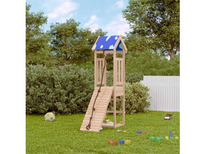 vidaXL Vonkajšia súprava na hranie masívna borovica