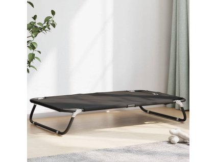 vidaXL Pelech pre psov skladací antracit oxfordská látka a oceľ