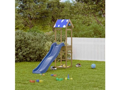 vidaXL Vonkajšia súprava na hranie impregnovaná borovica