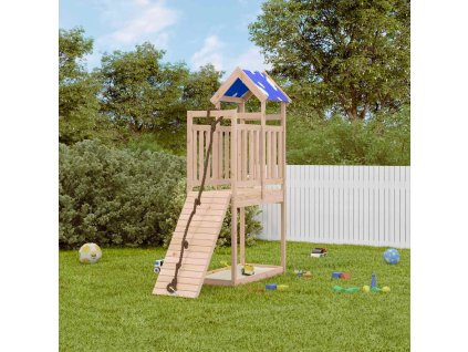 vidaXL Vonkajšia súprava na hranie masívna borovica