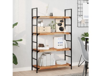 vidaXL Plávajúce police 2ks 100x30x4cm, akáciový masív, olejová úprava