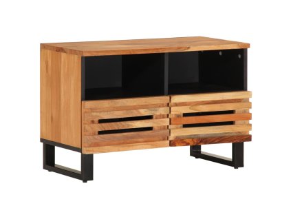 vidaXL TV skrinka 70x34x46 cm, akáciový masív