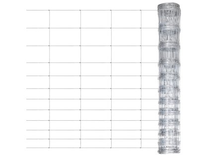 vidaXL Záhradný plot pozinkovaná oceľ 50 m 150 cm strieborný