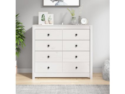 VidaXL Bočná skrinka 100x40x90 cm masívna borovica