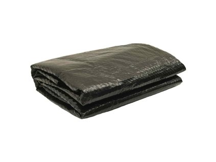 vidaXL Bazénová plachta, čierna 417 cm, PE