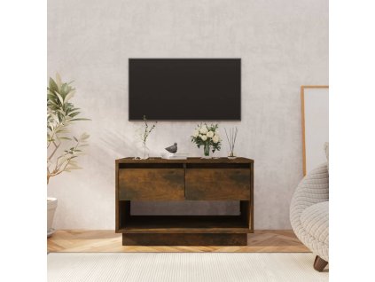 vidaXL TV skrinka, tmavý dub 70x41x44 cm, kompozitné drevo