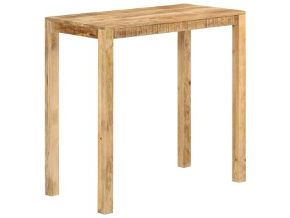 vidaXL Barový stôl 112x55x108 cm masívne mangovníkové drevo
