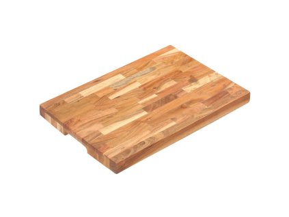 vidaXL Doska na krájanie 50x35x4 cm masívne akáciové drevo
