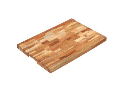 vidaXL Doska na krájanie 60x40x4 cm masívne akáciové drevo