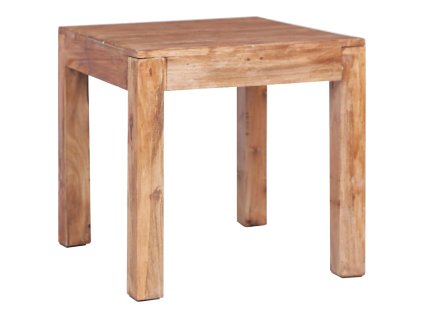 vidaXL Konferenčný stolík 53x50x50 cm, mahagónový masív