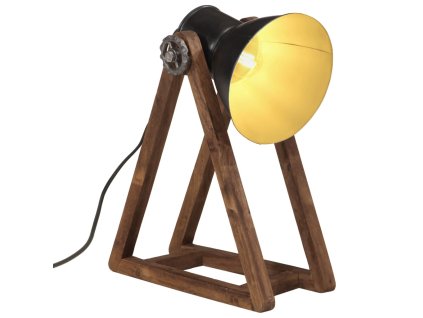 vidaXL Stolová lampa 25 W čierna 30x17x40 cm E27