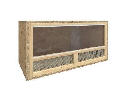 vidaXL Terárium spracované drevo 60x30x30 cm