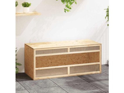 170884 vidaXL Terárium spracované drevo 120x50x50 cm