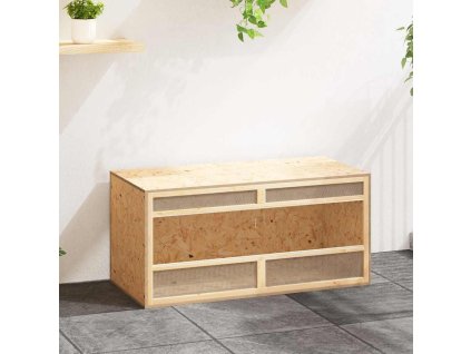 170885 vidaXL Terárium spracované drevo 100x47x47 cm