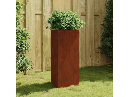 vidaXL Záhradný kvetináč 40x34,5x75 cm korténová oceľ