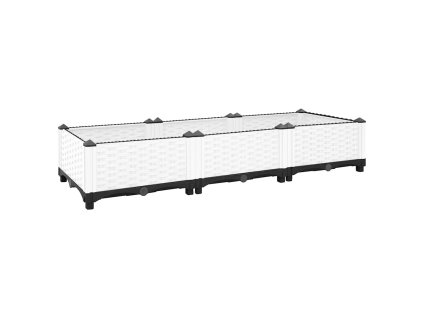 vidaXL Vyvýšený záhon 120x40x23 cm polypropylén