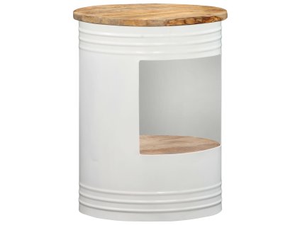 vidaXL Konferenčný stolík 43x55 cm masívne mangovníkové drevo