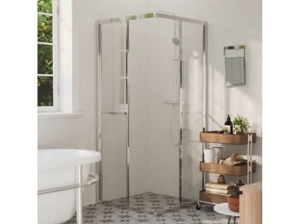 vidaXL Sprchový kút ESG 80x80x180 cm