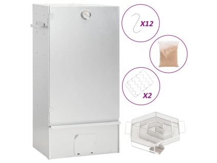 vidaXL Grilovacia udiareň generátor studeného dymu pozinkovaná oceľ