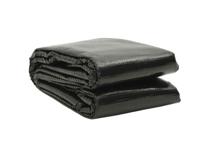 vidaXL Bazénová plachta, čierna 549x274 cm, PE