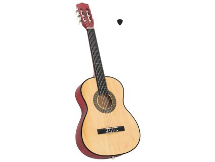 vidaXL Klasická gitara pre začiatočníkov a deti 3/4 36" lipové drevo