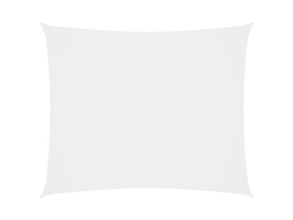 vidaXL Tieniaca plachta oxfordská látka obdĺžniková 5x7 m biela