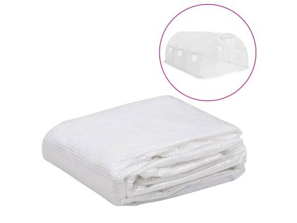 vidaXL Náhradný kryt na skleník (13,5 m²) 3x4,5x2 m priehľadný