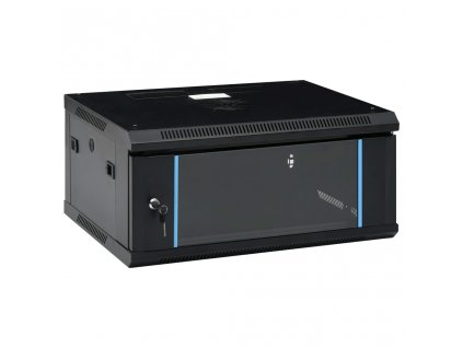 vidaXL 4U Nástenná serverová skriňa 19" 600x450x285 mm IP20