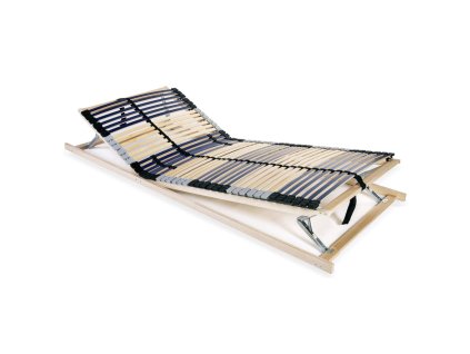 vidaXL Lamelový posteľný rošt so 42 lamelami a 7 zónami 90x200 cm