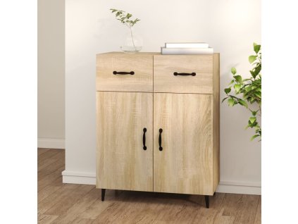 vidaXL Komoda dub sonoma 69,5x34x90 cm kompozitné drevo