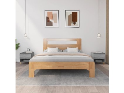 vidaXL Nočné stolíky 2 ks sivý dub sonoma 50x46x50 spracované drevo